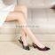 Ladies Stilletto Shoes Platform Pumps Stiletto Detachable High Heel Shoes Changeable Heels
