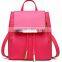 new style school shoulder bag for girls PU leather candy colors