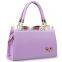 simple and delicate fashion style for butterfly PU ladies handbag candy color                        
                                                Quality Choice