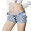 fantasy royal blue flare young women fashion skinny bell bottom jeans                        
                                                Quality Choice