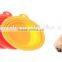 portable extensive silicone foldable pet bowl gel pet feeder salad fruit bowl