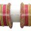 Indian Traditional Ethnic Bollywood Gold Tone Bangle Set For Girls & Women