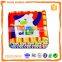 infant toys plush toy OEM design fabric cloth learning book bay fabric book