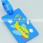 Factory personalized custom printing plastic travel tag pvc luggage tag