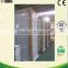 High quality of steel panel door with oval glass