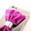 Luxury Mirror bowknot TPU Mobile Phone Cover Case For Apple iPhone 6 6S Plus