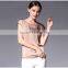 OEM Women's Shirts,Formal Chiffon Long Sleeves Blouses,Fancy Silk Tops and Tees