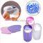 Transparent DIY Nail Art Stamping Stamper Scraper Set 2.8cm Clear Jelly Nail Polish Stamp
