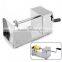 1pcs Stainless Steel Manual Twisted Potato Slicer Spiral French Fry Vegetable Cutter