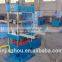 Two layers rubber flooring vulcanized machine / hydraulic floor mat making machinery / rubber flooring vulcanizing machine