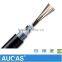 Factory Supply 24 Core Single Mode Fiber Optic Cable GYTS Offer in Drum Packing