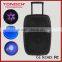 Portable PA 10'' amplified speakers, active sound system, with built in BATTERY