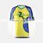 Sportswear Sublimation soccer jersey / soccer team training jersey