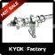 KYOK plastic curtain finials,factory cheap price aluminum curtain poles,curtain rod bracket