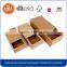 Eco-friendly wholesale kraft paper drawer box slide open box