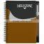 2015 new design spiral notebook with pen