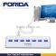 Forida 7 ports usb3.0 hub smart phone charger hub 4