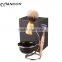 Silvertip badger hair shaving brush set with razor and stand
