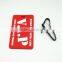 suitcase bag accessories personalized size plain luggage tag wholesale