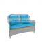 2015 MODERN 4PCS WHITE RATTAN FURNITURE