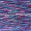 rayon polyester spandex multi color cable knit hacci slub sweater fabric for garments