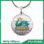 Wholesale Bulk Two Sided Printing Basketball Baseball Metal Keychain