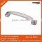 Zinc alloy diecast matt chrome bedroom furniture handles