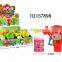plastic Inertia solid color fruit bubble gun toys