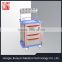 multi-function five drawers plastic-steel columns with anesthesia stand & storage box ABS anesthesia trolley