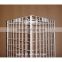 3 sides floor spinning grid wire rack display for promotion purpose