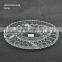 transparent crystal glass plate wholesale