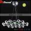 10 Lights Decorative Modern Crystal Pendant Lamp