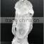 lotus Guanyin bodhisattva white colored glaze buddhism buddha