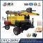 Bore well drilling machine price DFQ-200W Portable trailer mounted water well drilling rig