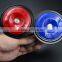 35W 12V 105dB 3A Motorcycle Electric Horn Air Horn - black+Red+Blue/horn speaker-4