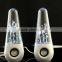 Dynamic night Light 2.0 bullet led water dance speaker sound system for pc and mobilephone