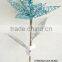 High quality multi-color glitter artificial flowers for christmas decorations