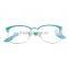 2016 stainless steel front acetate temple optical frame