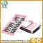 Promotional superior OEM eyelash paper box eco friendly wholesale paper box with pvc clear widow