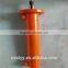 Chrome plated long large bore heavy duty hydraulic cylinder