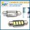36mm 4SMD 5630 Car Interior Dome Festoon LED Bulbs License Plate Lights