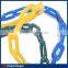 PVC coated chain link fence pvc coated lock chain pvc coated swing chain
