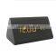 Multi-function led digital clock,wooden table clock