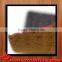 Good quality crocodile grain bright leather with suede backing