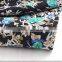 Flower pattern for women skirts, 100% polyester printed georgette fabric