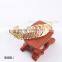 European and American Minimalist Leaf Diamond Metal Bracelet