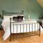 Contracted European style cheap unfold iron beddesigner stainless steel bed