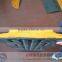 500*320*40mm rubber speed bump used in Intersection/durable reflective speed bump for Crossroads/protable speed hump