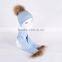 2016 baby blue Kids Crochet Hat Handmade 100 % Cotton Children Knitted Hat KZ160085