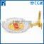 Customized metal gold silver award prize plate showpiece decoration